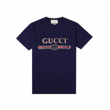 [매장판]Gucci 2020 Mm/Wm Logo Cotton Short Sleeved Tshirts - 구찌 2020 남자 로고 코튼 반팔티 Guc02673x.Size(s 