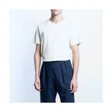 Ami 2020 Mens Heart Logo Casual Cotton Short Sleeved Tshirts - 아미 2020 남성 하트 로고 캐쥬얼 코튼 반팔티 Ami0027x.Size(s 