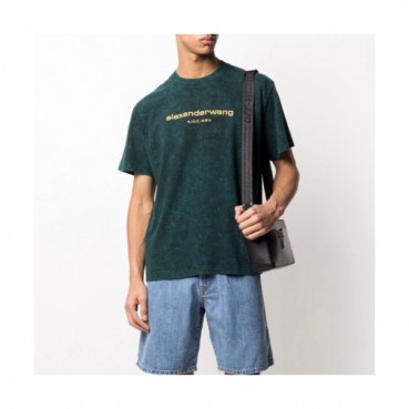 [매장판]Alexsander Wang 2020 Mm/Wm Logo Cotton Short Sleeved Tshirts - 알렉산더왕 2020 남자 로고 코튼 반팔티 Alw0090x.Size(s 