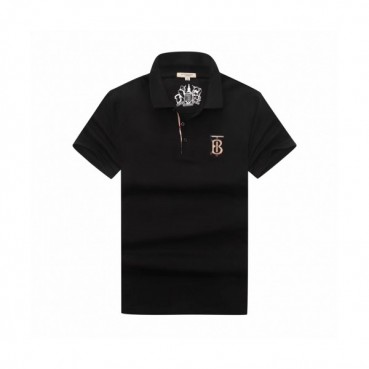 [버버리]Burberry 2020 Mens Logo Silket Short Sleeved Polo Tshirts - 버버리 2020 남성 로고 실켓 폴로 반팔티 Bur02526x.Size(m 