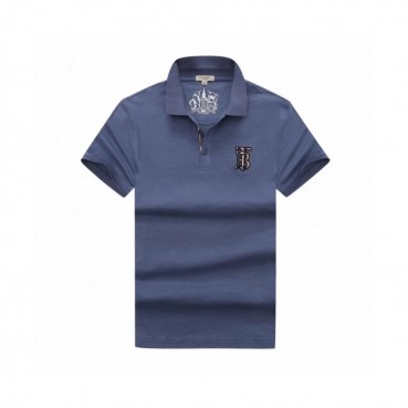 [버버리]Burberry 2020 Mens Logo Silket Short Sleeved Polo Tshirts - 버버리 2020 남성 로고 실켓 폴로 반팔티 Bur02525x.Size(m 