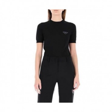 Prada Womens Basic Tshirts - 프라다 여성 베이직 반팔티 Pra1025x