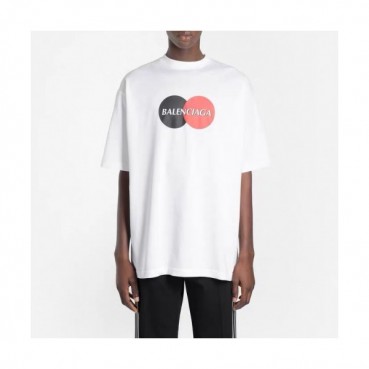 [발렌시아가]Balenciaga 2019 Mm/Wm Logo Cotton Short Sleeved Tshirts - 발렌시아가 2019 남/녀 로고 오버사이즈 코튼 반팔티 Bal0594x.Size(xs 