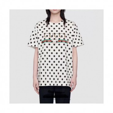 [매장판]Gucci 2020 Womens Logo Cotton Short Sleeved Tshirts - 구찌 2020 여성 로고 코튼 반팔티 Guc02666x.Size(s 