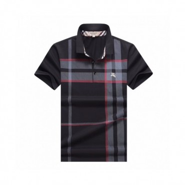 [버버리]Burberry 2020 Mens Logo Silket Short Sleeved Polo Tshirts - 버버리 2020 남성 로고 실켓 폴로 반팔티 Bur02514x.Size(m 