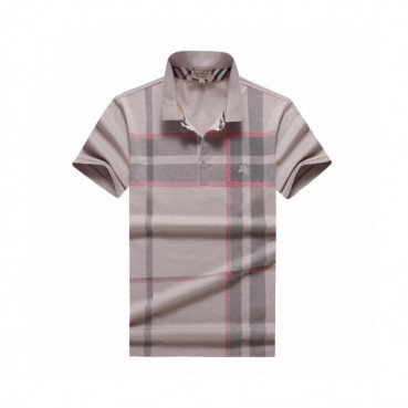 [버버리]Burberry 2020 Mens Logo Silket Short Sleeved Polo Tshirts - 버버리 2020 남성 로고 실켓 폴로 반팔티 Bur02512x.Size(m 