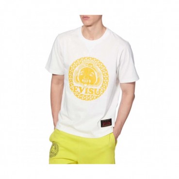 [에비수]Evisu 2020 Mens Evisukuro Cotton Short Sleeved Tshirts - 에비수 2020 남성 갈매기 코튼 반팔티 Evi0042x.Size(m 