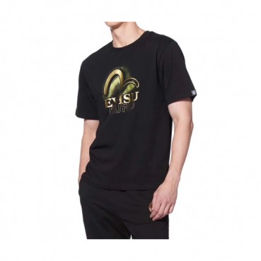 [에비수]Evisu 2020 Mens Evisukuro Cotton Short Sleeved Tshirts - 에비수 2020 남성 갈매기 코튼 반팔티 Evi0041x.Size(m 