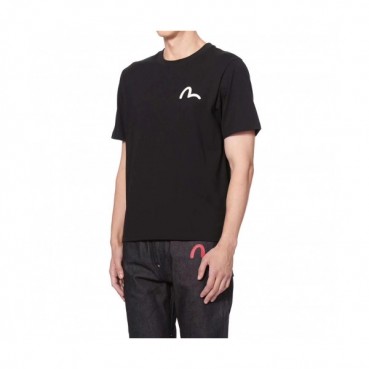 [에비수]Evisu 2020 Mens Embroidery Evisukuro Cotton Short Sleeved Tshirts - 에비수 2020 남성 갈매기 코튼 반팔티 Evi0038x.Size(m 