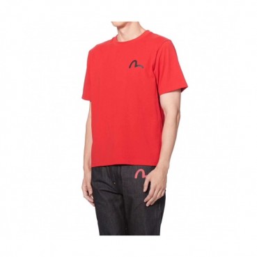 [에비수]Evisu 2020 Mens Embroidery Evisukuro Cotton Short Sleeved Tshirts - 에비수 2020 남성 갈매기 코튼 반팔티 Evi0037x.Size(m 