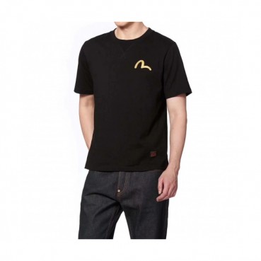 [에비수]Evisu 2020 Mens Embroidery Evisukuro Cotton Short Sleeved Tshirts - 에비수 2020 남성 갈매기 코튼 반팔티 Evi0036x.Size(m 
