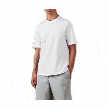 Hermes 2020  Mm/Wm Crew-neck Silket Short Sleeved Tshirts 