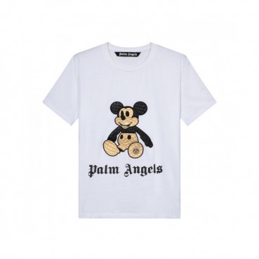 [팜 엔젤스]Palm Angels 2020 Mm/Wm Logo Cotton Short Sleeved Tshirts - 팜 엔젤스 2020 남자 로고 코튼 반팔티셔츠 Pam0133x.Size(xs 