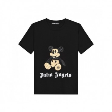 [팜 엔젤스]Palm Angels 2020 Mm/Wm Logo Cotton Short Sleeved Tshirts - 팜 엔젤스 2020 남자 로고 코튼 반팔티셔츠 Pam0132x.Size(xs 