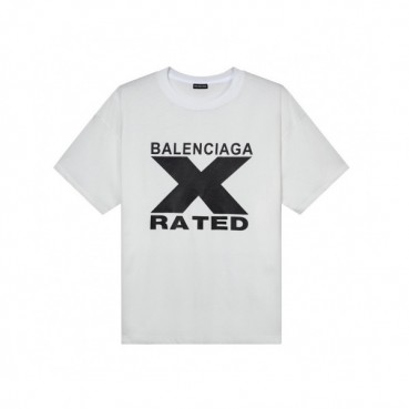 [발렌시아가]Balenciaga 2019 Mm/Wm Logo Cotton Short Sleeved Tshirts - 발렌시아가 2019 남/녀 로고 오버사이즈 코튼 반팔티 Bal0592x.Size(xs 