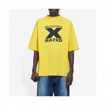 [발렌시아가]Balenciaga 2019 Mm/Wm Logo Cotton Short Sleeved Tshirts - 발렌시아가 2019 남/녀 로고 오버사이즈 코튼 반팔티 Bal0590x.Size(xs 
