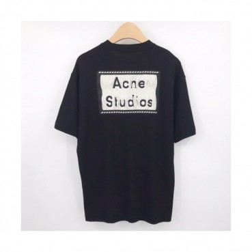 [아크네]Acne 2020 Studios Mm/Wm Logo Cotton Short Sleeved Tshirts - 아크네 스튜디오 2020 남자 로고 코튼 반팔티 Acn0067x.Size(xs 