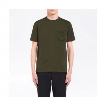 [프라다]Prada 2020 Mens Basic Logo Silket Short Sleeved Tshirts  - 프라다 2020 남성 베이직 로고 실켓 반팔티 Pra01018x.Size(m 