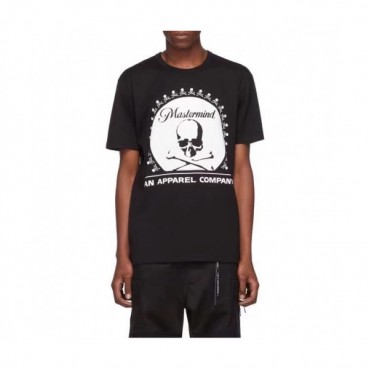 [마스터마인드]Mastermind Japan 2020 Mens Logo Cotton Short Sleeved Tshirts - 마스터마인드 2020 남성 로고 코튼 반팔티 Mas0063x.Size(s 