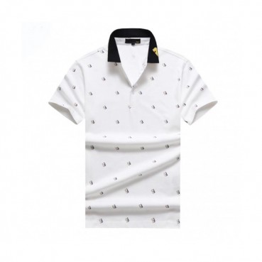 [펜디]Fendi 2020 Mens Logo Casual Silket Polo Short Sleeved Tshirts - 펜디 2020 남성 로고 캐쥬얼 실켓 폴로 반팔티 Fen0667x.Size(m 