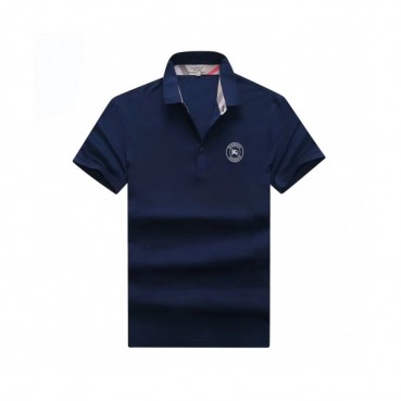[버버리]Burberry 2020 Mens Logo Cotton Short Sleeved Polo Tshirts - 버버리 2020 남성 로고 코튼 폴로 반팔티 Bur02481x.Size(m 