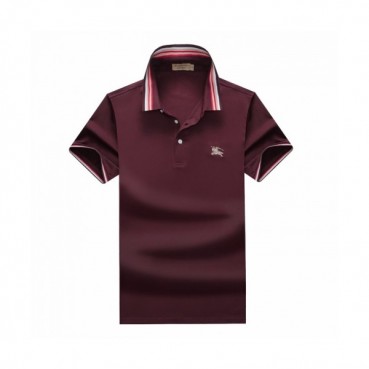 [버버리]Burberry 2020 Mens Logo Cotton Short Sleeved Polo Tshirts - 버버리 2020 남성 로고 코튼 폴로 반팔티 Bur02468x.Size(m 