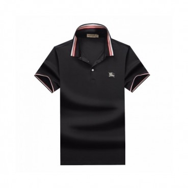 [버버리]Burberry 2020 Mens Logo Cotton Short Sleeved Polo Tshirts - 버버리 2020 남성 로고 코튼 폴로 반팔티 Bur02467x.Size(m 