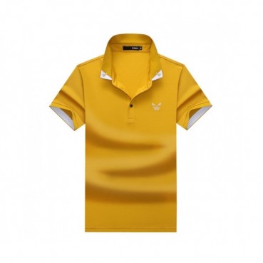 [펜디]Fendi 2020 Mens Logo Casual Cotton Polo Short Sleeved Tshirts - 펜디 2020 남성 로고 캐쥬얼 코튼 폴로 반팔티 Fen0663x.Size(m 