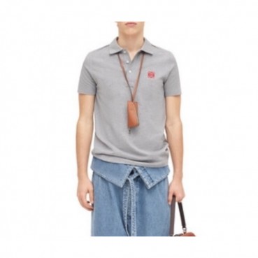 [로에베]Loewe 2020 Mens Business Logo Cotton Short Sleeved Tshirts - 로에베 2020 남성 비지니스 로고 코튼 반팔티 Loe0216x.Size(s 