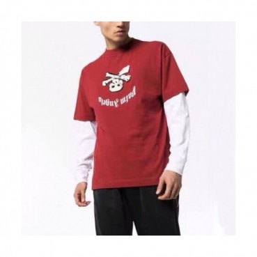 [팜 엔젤스]Palm Angels 2020 Mm/Wm Logo Cotton Short Sleeved Tshirts - 팜 엔젤스 2020 남자 로고 코튼 반팔티셔츠 Pam0126x.Size(s 