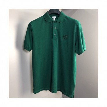 [로에베]Loewe 2020 Mens Business Logo Cotton Short Sleeved Tshirts - 로에베 2020 남성 비지니스 로고 코튼 반팔티 Loe0219x.Size(s 