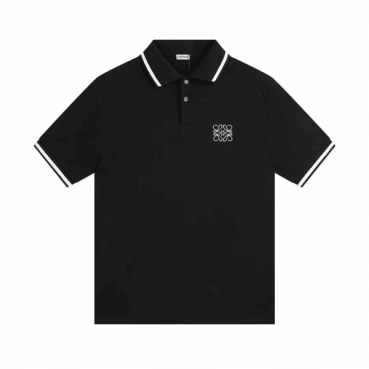 [로에베]Loewe 2023 Mens Business Logo Cotton Short Sleeved Tshirts - 로에베 2023 남성 비지니스 로고 코튼 반팔티 Loe0218x.Size(xs 