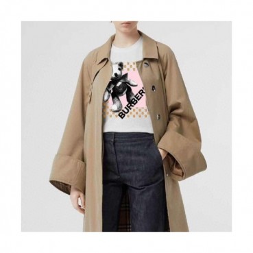 [버버리]Burberry 2020 Mm/Wm Logo Cotton Short Sleeved Tshirts - 버버리 2020 남자 로고 코튼 반팔티 Bur02458x.Size(s 