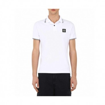 [스톤아일랜드]Stone Island 2020 Mens  Light Reflection Logo Cotton Short Sleeved Tshirts - 스톤아일랜드 2020 남성 로고 코튼 반팔티 Sto0132x.Size(m 