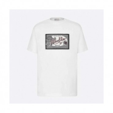 [디올]Dior 2020 Mm/Wm Logo Cotton Short Sleeved Tshirts - 디올 2020 남자 로고 코튼 오버사이즈 반팔티 Dio0597x.Size(s 