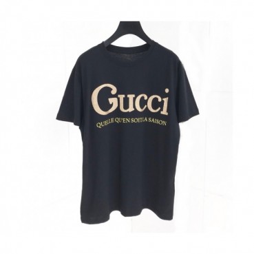 [매장판]Gucci 2020 Mm/Wm Logo Cotton Short Sleeved Tshirts - 구찌 2020 남자 로고 코튼 반팔티 Guc02454x.Size(s 