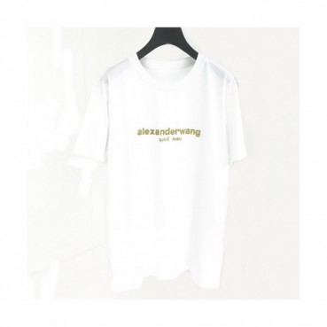 [매장판]Alexsander Wang 2020 Mm/Wm Logo Cotton Short Sleeved Tshirts - 알렉산더왕 2020 남자 로고 코튼 반팔티 Alw0083x.Size(s 