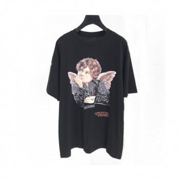 [모스키노]Moschino 2020 Mm/Wm Logo Cotton Short Sleeved Tshirts - 모스키노 2020 남자 로고 코튼 반팔티 Mos0083x.Size(s 