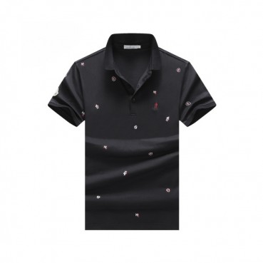 [매장판]Moncler 2020 Mens Logo Cotton Short Sleeved Polo Tshirts - 몽클레어 2020 남성 로고 코튼 폴로 반팔티 Moc01587x.Size(m 