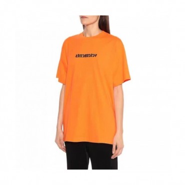 [베트멍]Vetements 2020 Mm/Wm Printing Logo Cotton Short Sleeved Oversize Tshirts - 베트멍 2020 남/녀 프린팅 로고 코튼 오버사이즈 반팔티 Vet0070x.Size(xs 