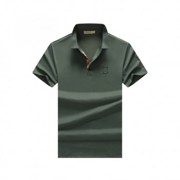 [버버리]Burberry 2020 Mens Logo Cotton Polo Short Sleeved Tshirts - 버버리 2020 남성 로고 코튼 폴로 반팔티 Bur02437x.Size(m 