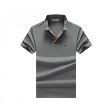 [버버리]Burberry 2020 Mens Logo Cotton Polo Short Sleeved Tshirts - 버버리 2020 남성 로고 코튼 폴로 반팔티 Bur02436x.Size(m 