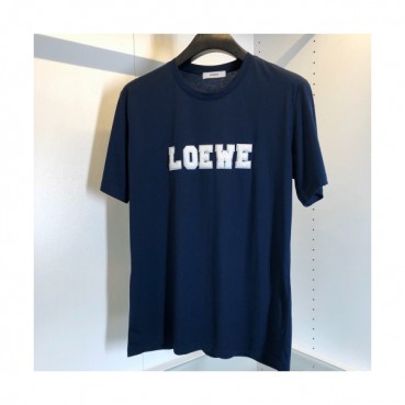 [로에베]Loewe 2020 Mens Logo Cotton Short Sleeved Tshirts - 로에베 2020 남성 로고 코튼 반팔티 Loe0213x.Size(m 