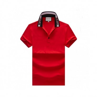 [매장판]Gucci 2020 Mens Logo Cotton Polo Short Sleeved Tshirts - 구찌 2020 남성 로고 폴로 코튼 반팔티 Guc02447x.Size(m 