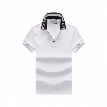 [매장판]Gucci 2020 Mens Logo Cotton Polo Short Sleeved Tshirts - 구찌 2020 남성 로고 폴로 코튼 반팔티 Guc02445x.Size(m 