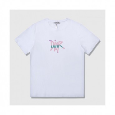 [디올]Dior 2020 Mm/Wm Logo Cotton Short Sleeved Tshirts - 디올 2020 남자 로고 코튼 반팔티 Dio0593x.Size(s 