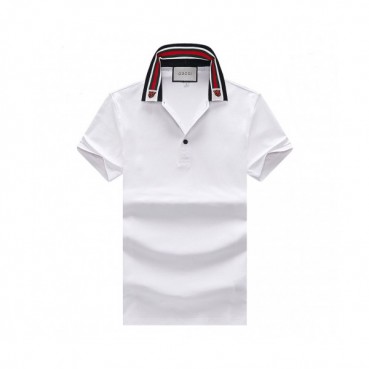 [매장판]Gucci 2020 Mens Logo Cotton Polo Short Sleeved Tshirts - 구찌 2020 남성 로고 폴로 코튼 반팔티 Guc02440x.Size(m 