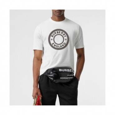 [버버리]Burberry 2020 Mens Logo Cotton Short Sleeved Tshirts - 버버리 2020 남성 로고 코튼 반팔티 Bur02426x.Size(s 