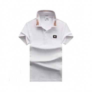 [버버리]Burberry 2020 Mens Logo Cotton Polo Short Sleeved Tshirts - 버버리 2020 남성 로고 코튼 폴로 반팔티 Bur02425x.Size(m 