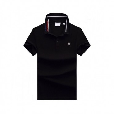 [버버리]Burberry 2020 Mens Logo Cotton Polo Short Sleeved Tshirts - 버버리 2020 남성 로고 코튼 폴로 반팔티 Bur02423x.Size(m 
